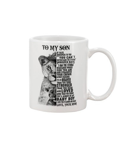 Son mug son whisper crown mom ngvt