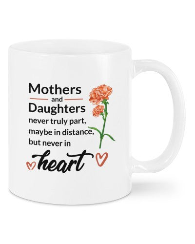 Daughter mug-mug mom daughter heart deuc htte