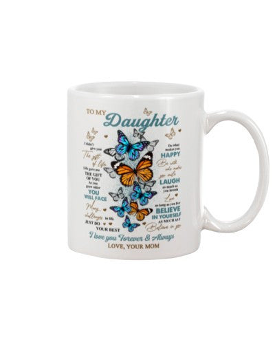 Daughter mug daughter laugh mom dbuc tthd