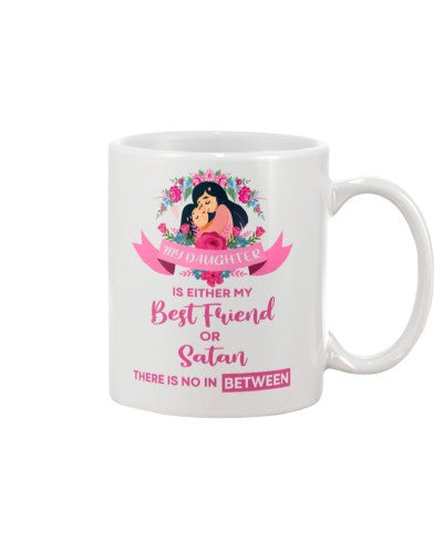 Daughter mug daughter best friend satan ntmn
