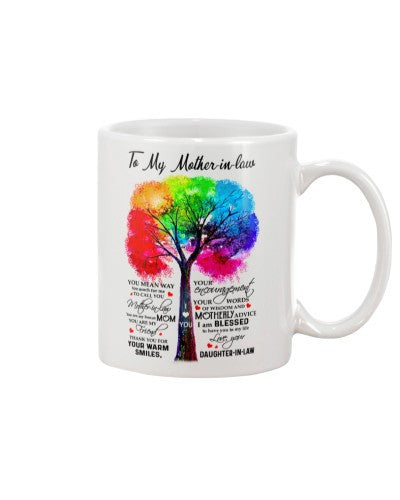 Daughter mug mother in law blessed daughter ngvt