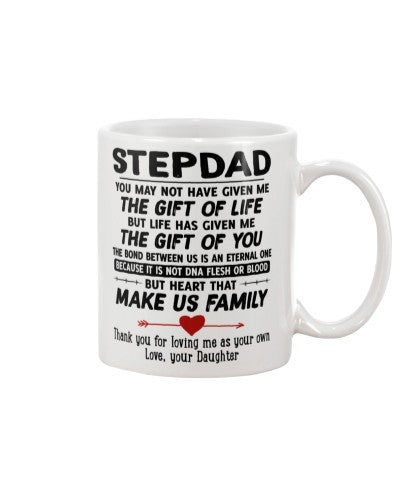 Daughter mug step dad dna blood daughter htte