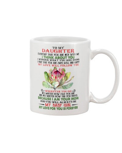 Daughter mug daughter wherever you mom ngvtt