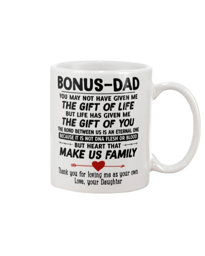 Daughter mug bonus dad dna blood daughter htte