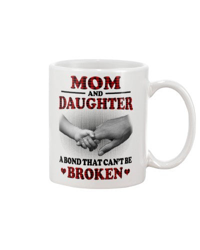 Daughter mug daughter mom broken dfub htte