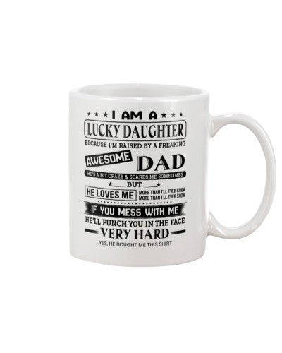 Daughter mug tqh daughter mom luckydaughter