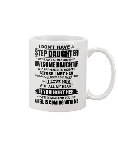 Daughter mug tqh awesome daughter coming
