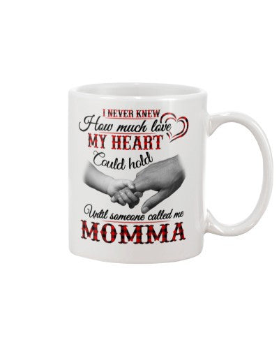 Daughter mug heart called momma deud ngnh