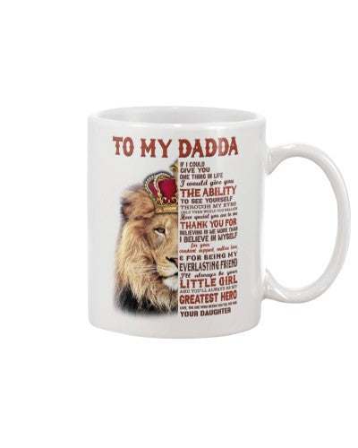 Daughter mug lion dadda thankufor daughter htte