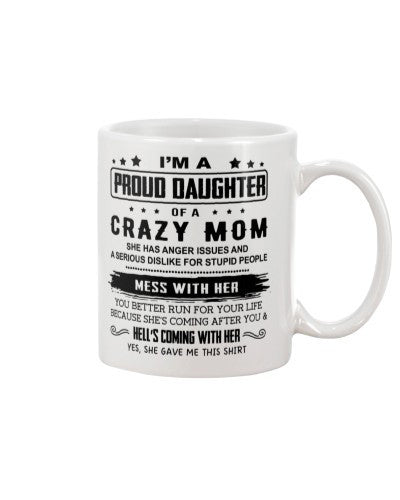 Daughter mug daughter mom hcwh htte