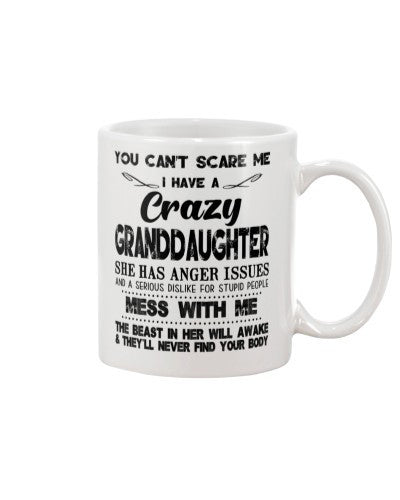 Daughter mug crazy granddaughter mwm ngvt