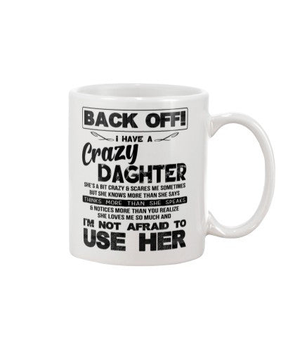 Daughter mug daughter crazy speaks ngvt