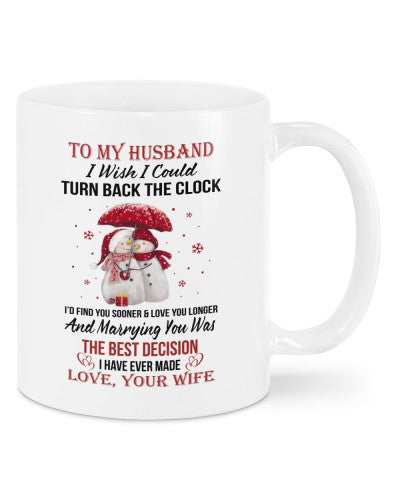 Wife mug-mug husband clock wife deua ngnh
