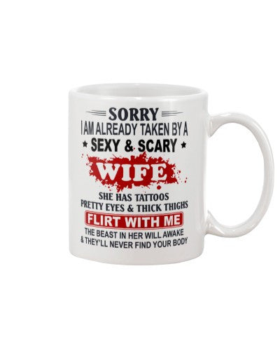 Husband mug sexy scary wife flirt ntmn