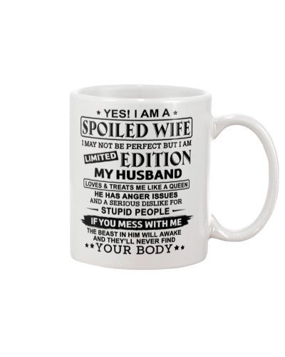 Wife mug wife limited edition husband ntmn