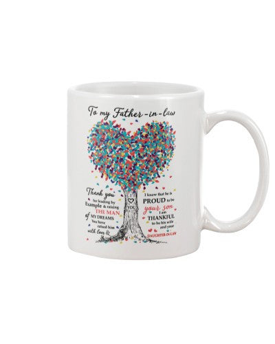 Daughter In Law mug father inlaw daughter thankfor ntmn