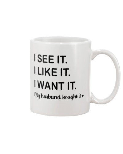 Husband mug isee husband bought it ntmn