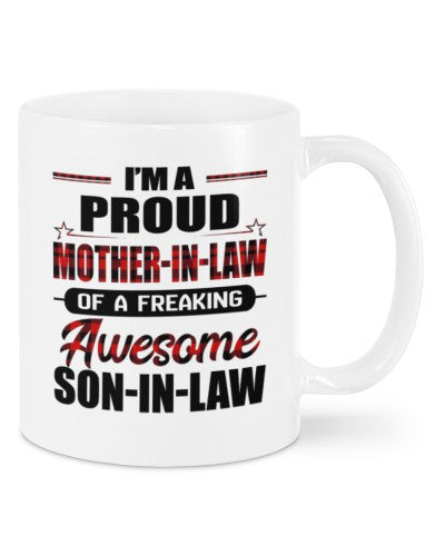 Son In Law mug proud motheril sonil dauc trth