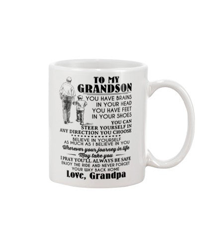 Grandfather mug grandson grandpa htte