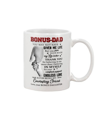 Stepdaughter mug poster bonusdad given bonusdaughter htte