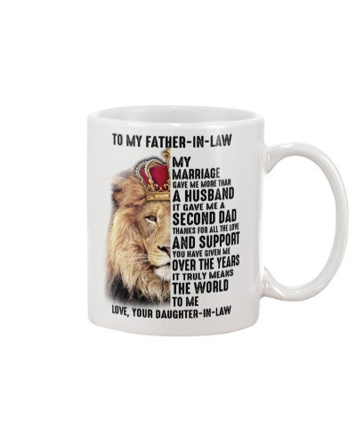 Daughter In Law mug father inlaw marriage daughter inlaw ntmn
