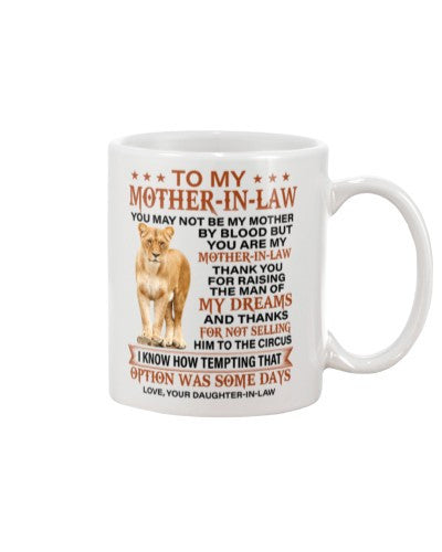 Daughter In Law mug motheril dreams daughteril deue ngvtt