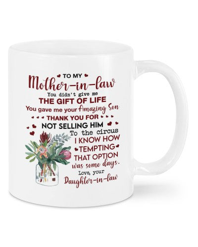 Daughter In Law mug motheril how tempting daughteril djue ngnh