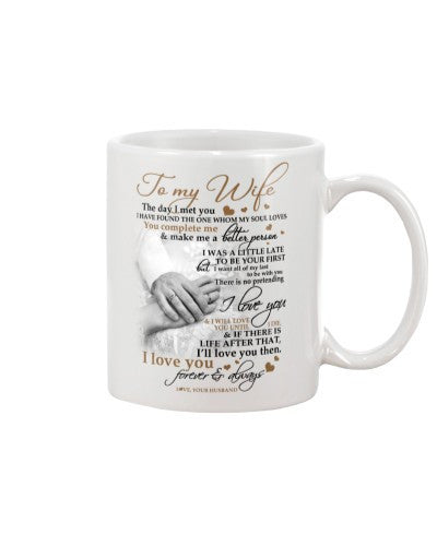 Husband mug tqh wife theday