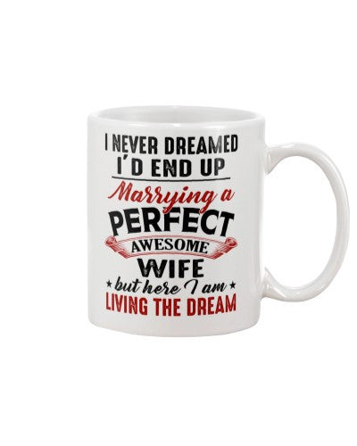 Husband mug marrying awesome wife deub htteh