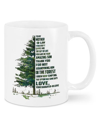 Daughter In Law mug-mug motheril life daughteril dcuc trth