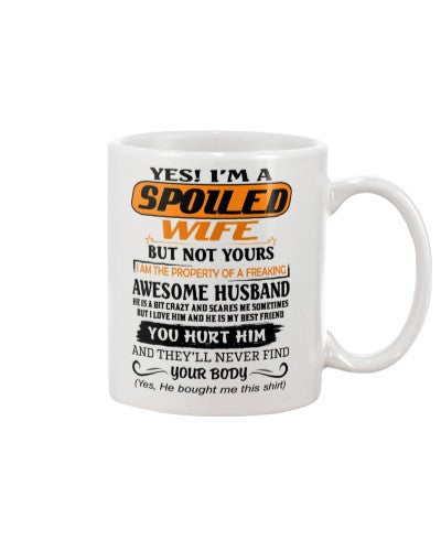 Grandmother mug spoiled wife husband ngvt