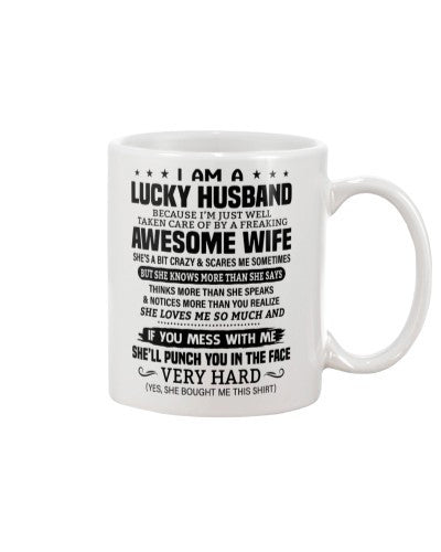Wife mug husband wife theface htte