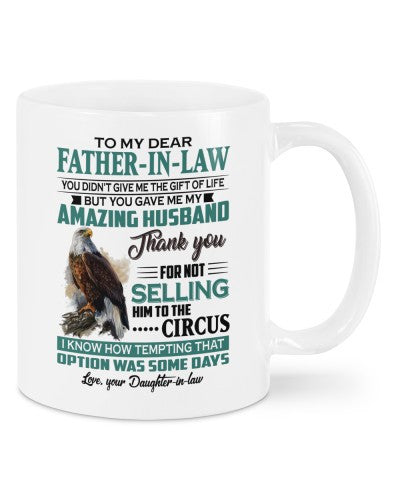 Daughter In Law mug-mug fatheril know daughteril diuc htte