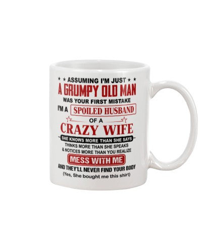Husband mug agom crazy wife mwm ntmn