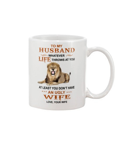 Husband mug husband an ugly wife ntmn