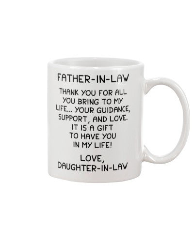 Daughter In Law mug father daughter inmylife htte