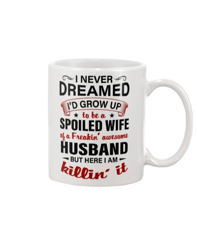 Husband mug dreamed wife husband diub ntmn 1