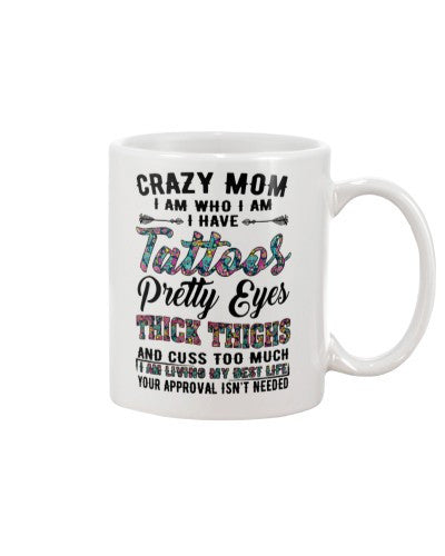 Grandmother mug mom tattoos pretty eyes ngvt luc