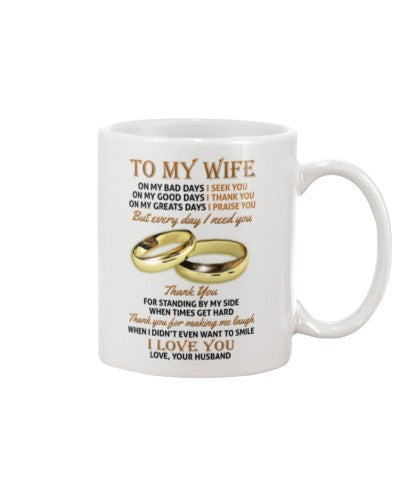 Wife mug wife husband thanku dhua lchv