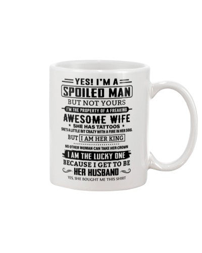 Husband mug spoiled man wife iatlo ntmn