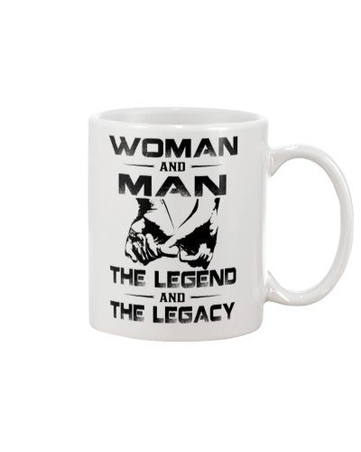 Wife mug woman man legend and legacy htte