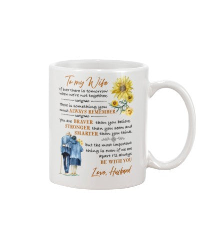 Wife mug wife braver stronger husband ntmn
