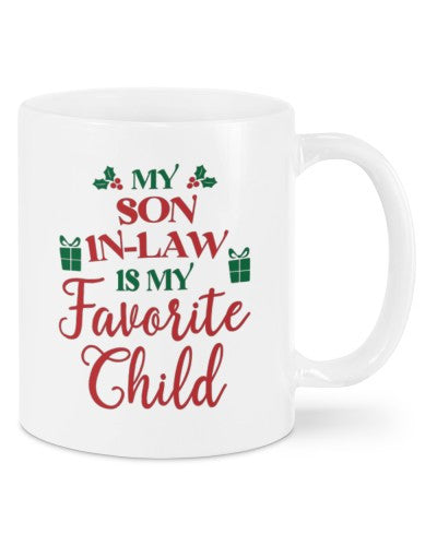 Daughter In Law mug soninl favorite child dauc htte