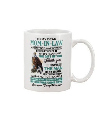 Daughter In Law mug mom inlaw thegift daughter lchv