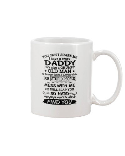 Grandfather mug scareme daddy oldman ngvt