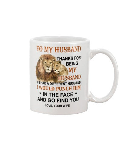Husband mug husband punch him wife ntmn