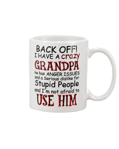 Granddaughter Mug- crazy grandpa issues djub htte