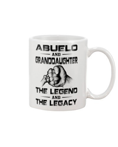 Granddaughter Mug- abuelo granddau legend and legacy htte