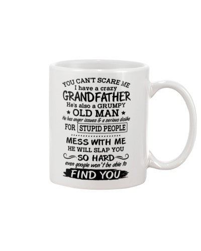 Granddaughter Mug- grandfather grumpy oldman htte