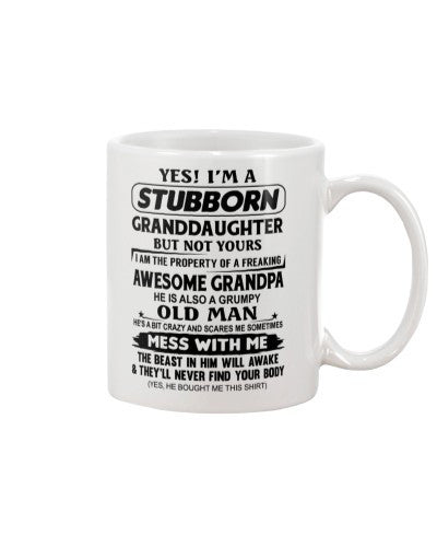 Granddaughter Mug- yia granddau old woman grandpa ngvt